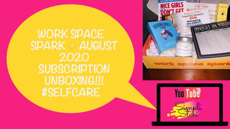 Work Space Spark – August 2020 Office Subscription Unboxing!