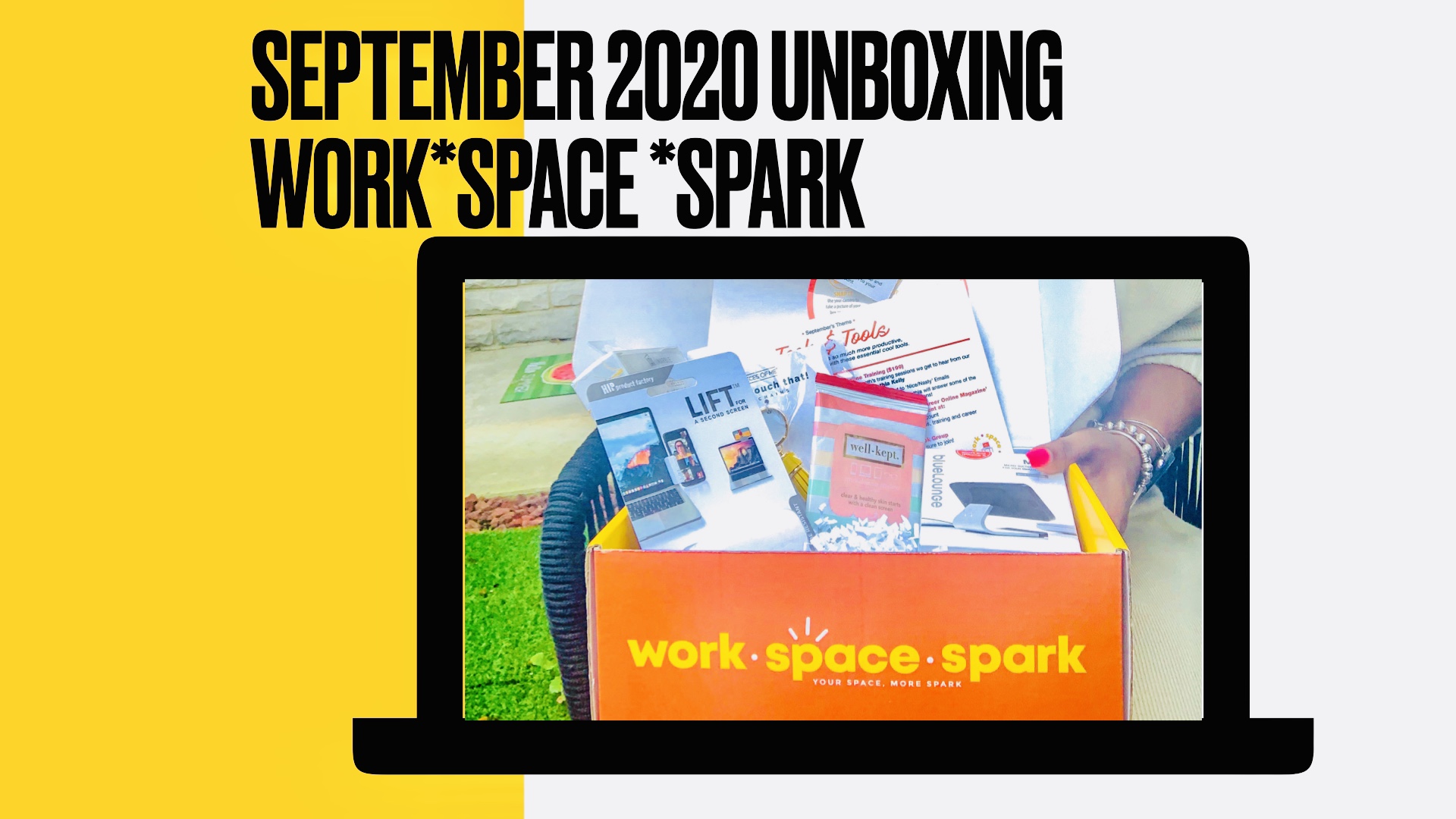 Work Space Spark September 2020 Unboxing + Simpli Store Merch Updates