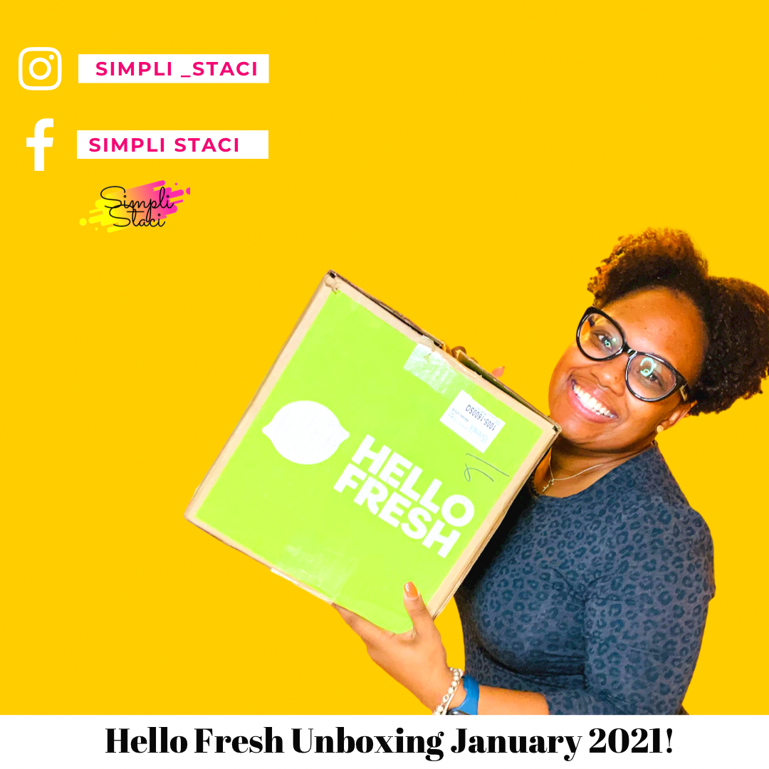 HelloFresh Unboxing: January 2021