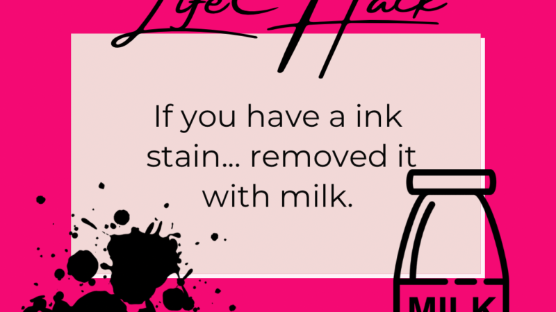 Life Hacks 101: 11 Stain Removing Hacks You Need to Try!