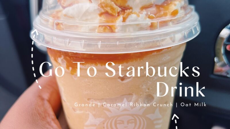 My Go To Starbucks Drink